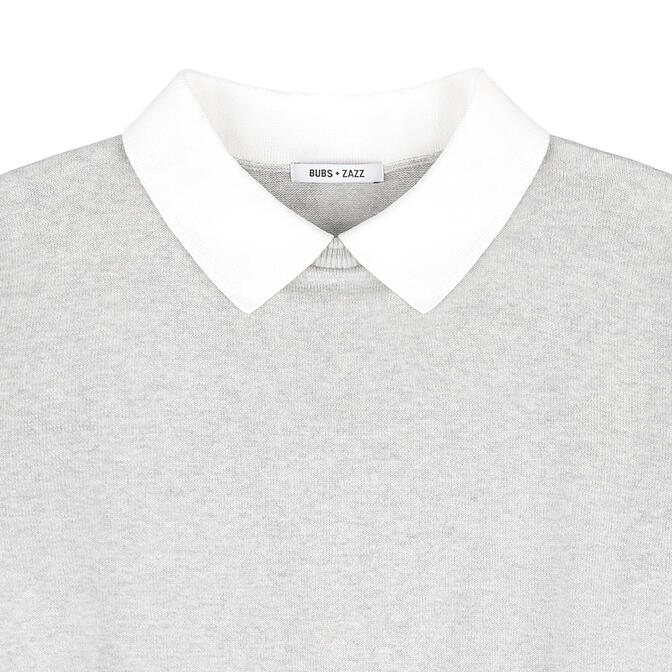 Pearl Collared Sweater